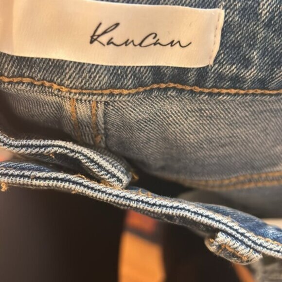Kancan Women's Blue High Rise Straight Leg Denim Jeans Size 10 - Picture 7 of 8